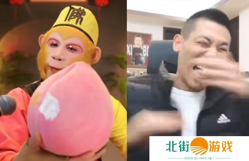 旭旭宝宝连麦女主播,竟罕见碰到了“孙悟空”,网友:碰到自己的本体了