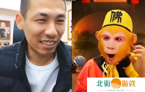 旭旭宝宝连麦女主播,竟罕见碰到了“孙悟空”,网友:节目效果太足了