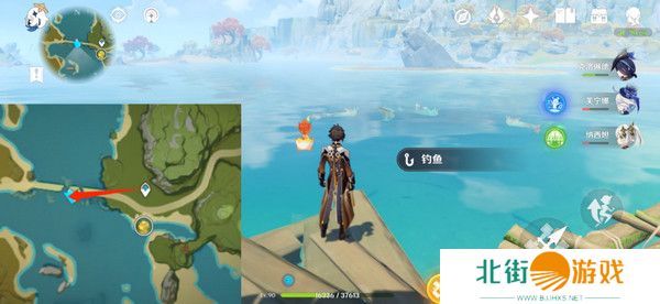 原神璃月钓鱼地点分布图 璃月十一处钓鱼点位置[多图]图片10