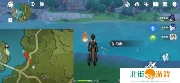 原神蒙德钓鱼位置分布情况 蒙德钓鱼八处分布情况攻略[多图]图片7
