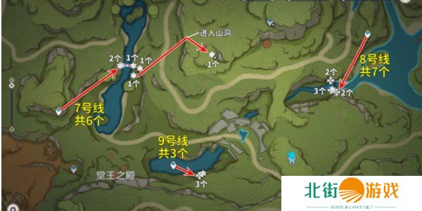 原神劫波莲采集位置分享 原神劫波莲采集分布图