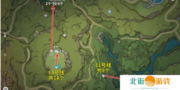 原神劫波莲采集位置分享 原神劫波莲采集分布图