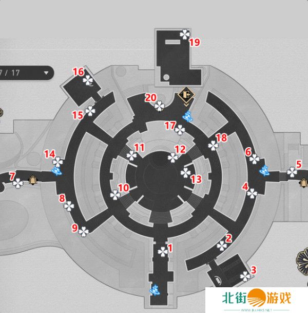 崩坏星穹铁道折纸大学学院折纸小鸟位置汇总 大学学院折纸小鸟具体位置攻略[多图]图片2