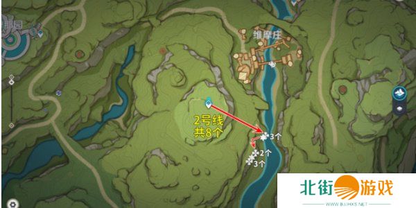 原神劫波莲采集位置分享 原神劫波莲采集分布图