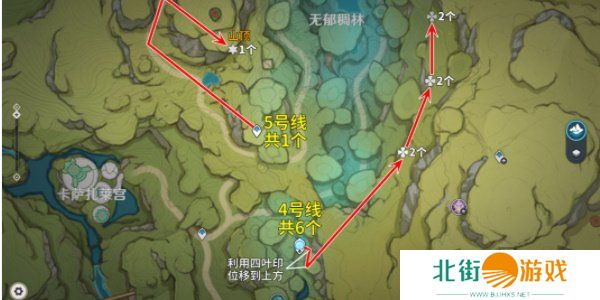 原神劫波莲采集位置分享 原神劫波莲采集分布图