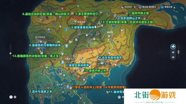 原神纳塔观景点收集点汇总 纳塔观景点在哪里收集[多图]图片2