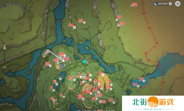 原神寄想者剧场北礼券在哪里 寄想者剧场北礼券位置分享[多图]图片1