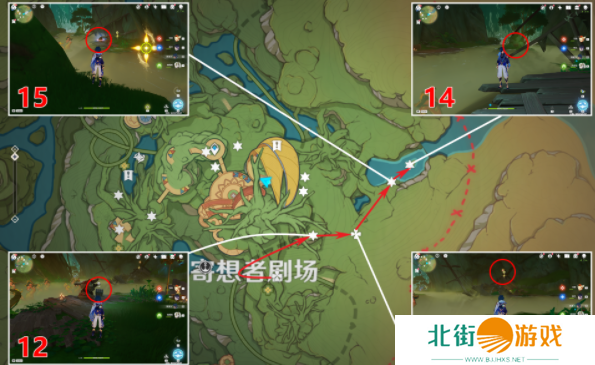 原神寄想者剧场北礼券在哪里 寄想者剧场北礼券位置分享[多图]图片7