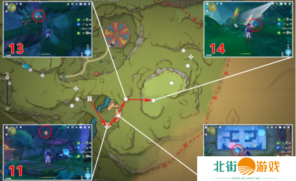 原神隐众游园南礼券在哪里收集 隐众游园南礼券位置汇总攻略[多图]图片5