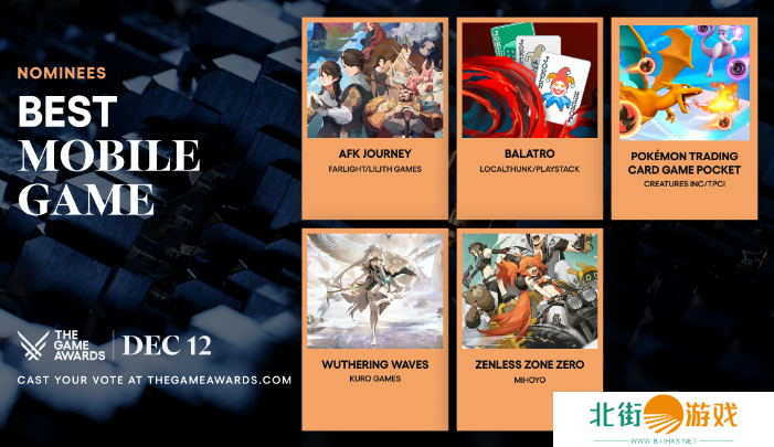 TGA2024年提名游戏名单大全 2024年tga提名奖项介绍