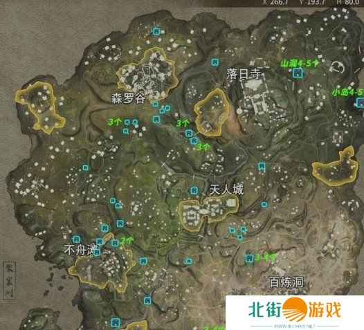 永劫无间萤火虫在什么位置 萤火虫详细位置一览