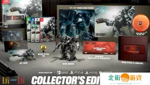 经典机甲战略《前线任务2:重制版》实体版已开启预定