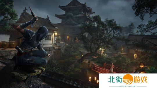 《刺客信条：影》新演示 展示奈绪江弥助战斗方式