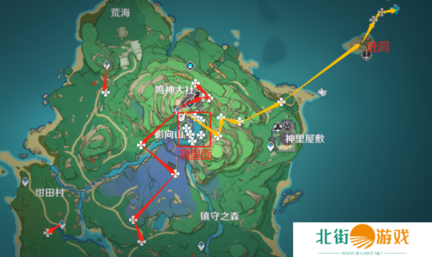 原神5.0鬼兜虫采集路线 2024鬼兜虫在哪里采集[多图]图片3